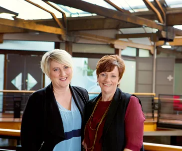 CLF founders Michelle Pratt and Nikki Prendergast.