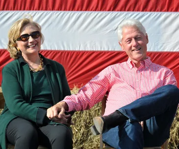 Bill and Hillary Clinton