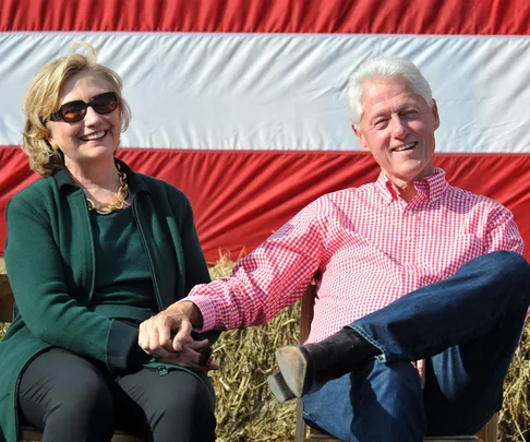 Bill and Hillary Clinton
