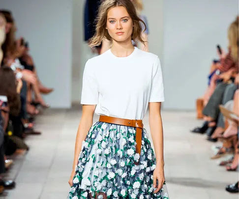 Michael Kors blooms in for spring and an interview with Willa and Mae designers.