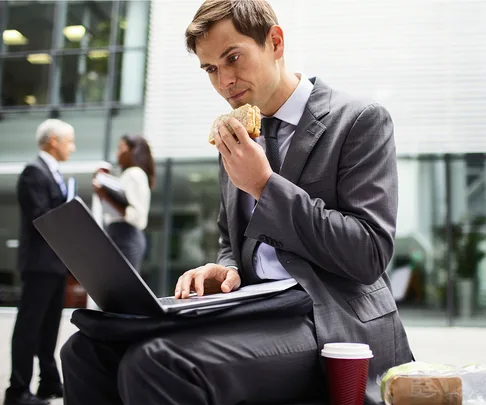 Digital distractions and causing bad eating habits.