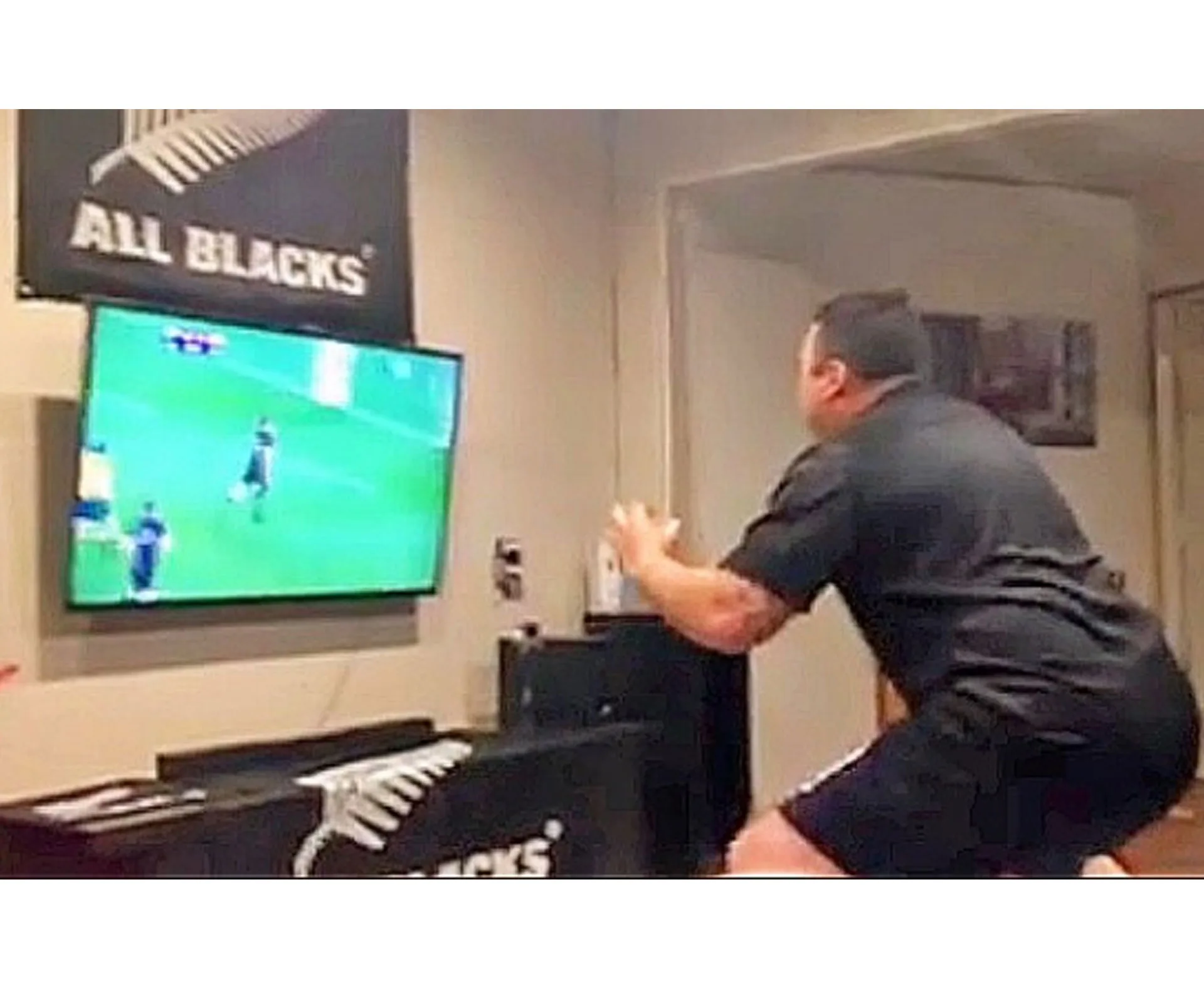 The All Blacks’ biggest fan