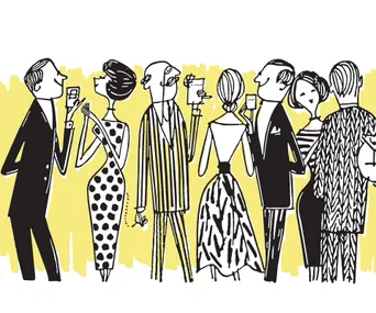 Annabelle entertains: Toast of the party