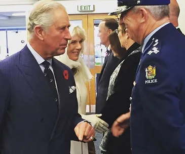 IN PICTURES: Charles and Camilla arrive in New Zealand