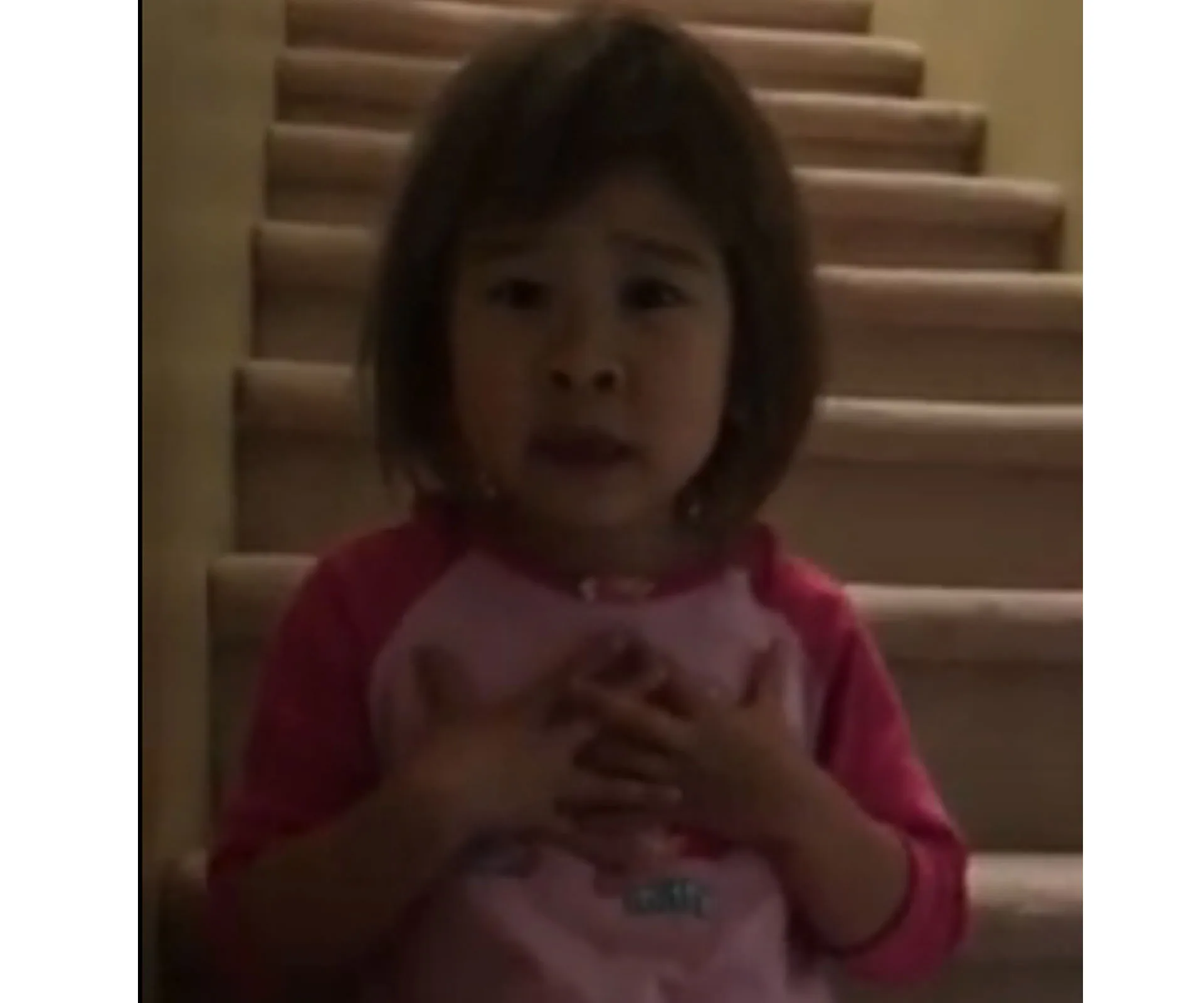 Little girl’s heartfelt message to divorced parents