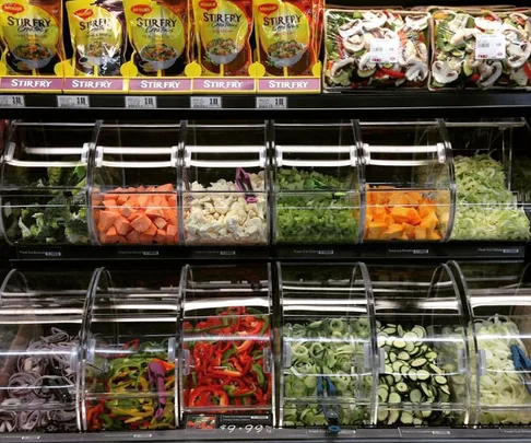 New World pre-chopped vegetables