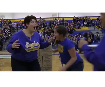 Mum sinks miracle shot to win daughter free tuition