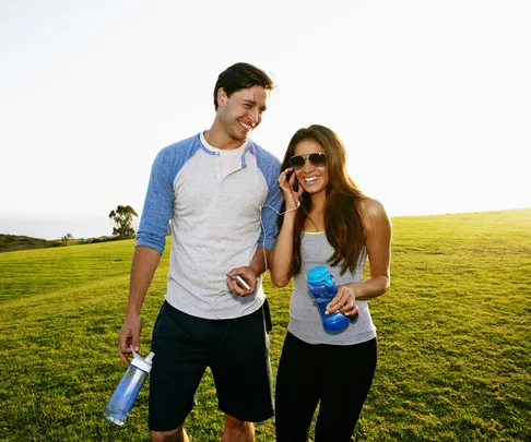 Fit couple