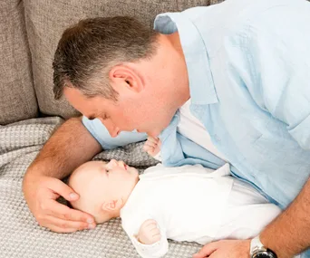 Radio star Jason Reeve’s baby joy