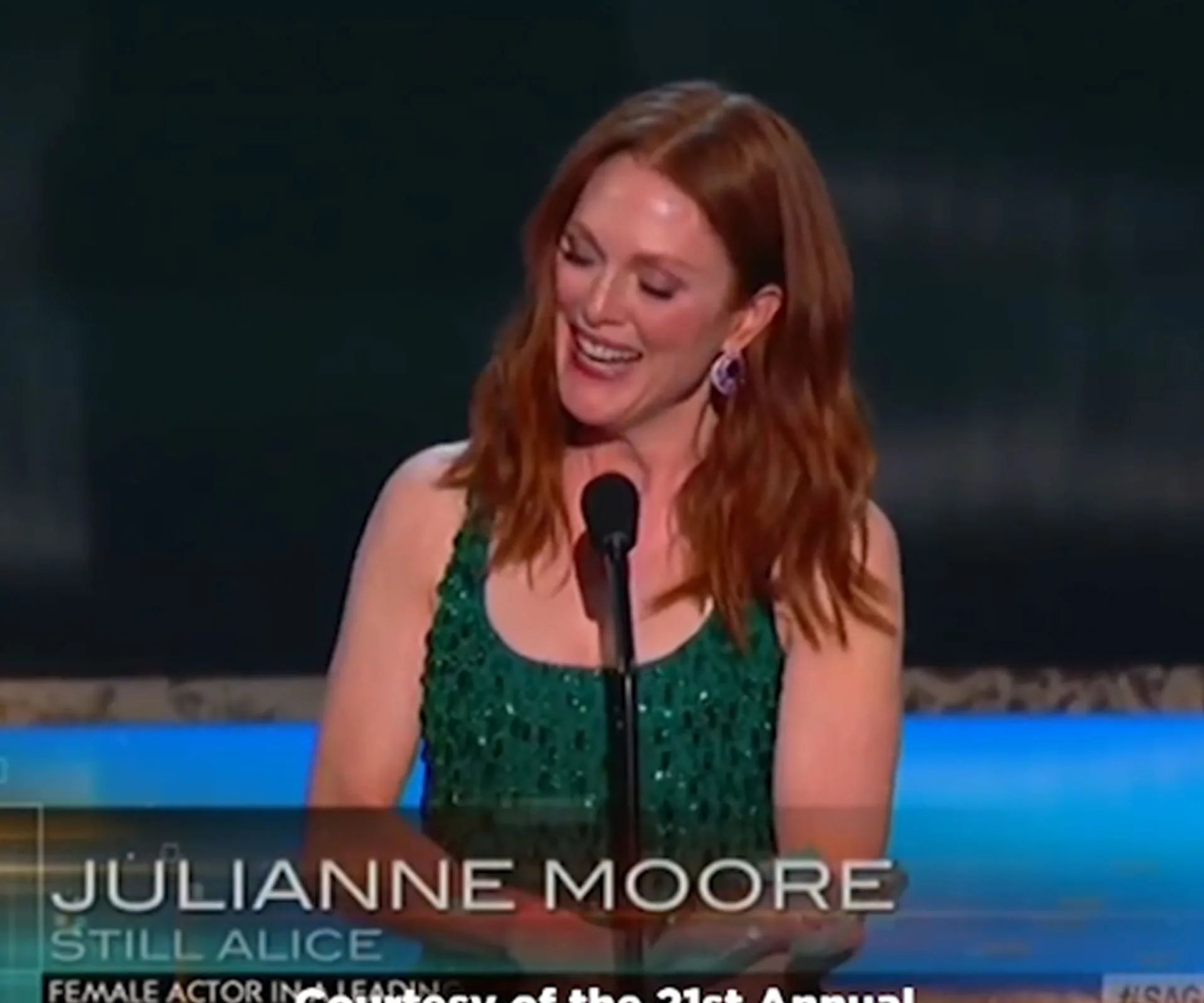 The best moments from the SAG awards 2015