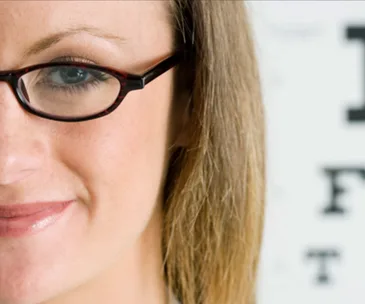 Looking at this one picture can determine if you need glasses