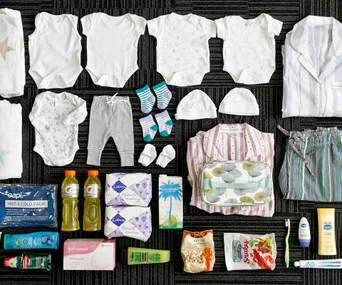 What women worldwide pack in their maternity bags for childbirth