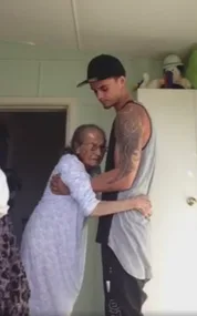 Kiwi grandson dances with nana in touching viral video
