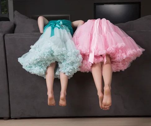 children in tutus