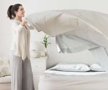 Changing the duvet