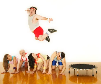 The Anything But The Gym Girls try…Jump Ninja
