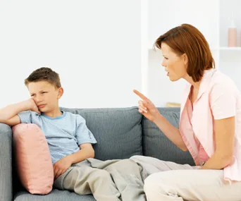 How to discipline a child without yelling