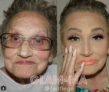 Glam grandma