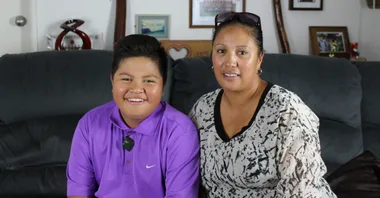This hero mum saved her son from a deadly asthma attack