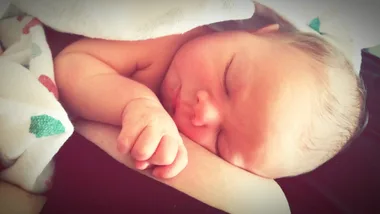 Woman breastfeeds abandoned baby