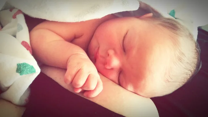 Woman breastfeeds abandoned baby