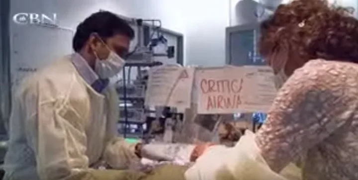 Hospital workers adopt abandoned baby