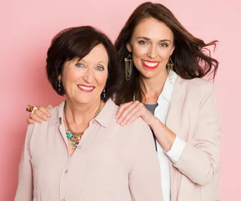Jacinda Ardern and Laurell Ardern