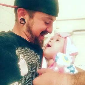 Single dad Richard Johnson