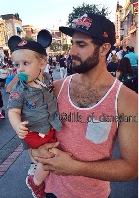Hot dads of Disneyland