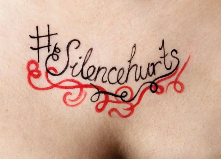 Rape victim tattoo