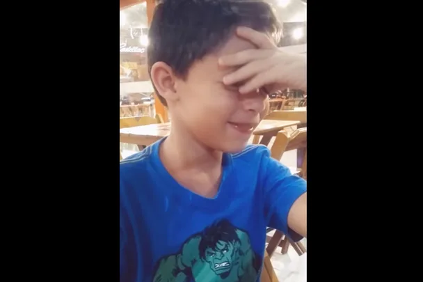 Boy's reaction on finding out he is going to be a big brother
