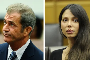 Mel Gibson and ex-partner Oksana Grigorieva