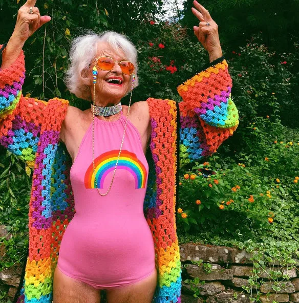 Is this the world&rsquo;s coolest grandmother?