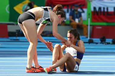 Abbey D'Agostina and Nikki Hamblin