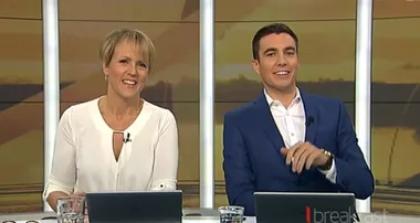 Hilary Barry and Jack Tame’s first day on Breakfast