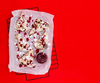 Gluten-free raspberry scones