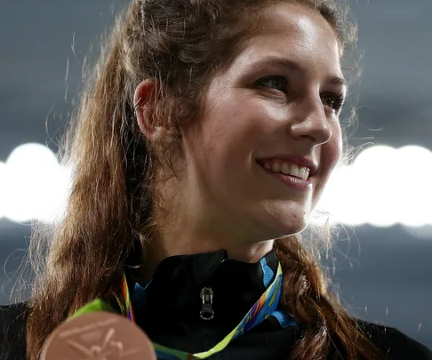 Eliza McCartney at the Rio Olympics