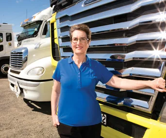 Why I’m proud to be a female truckie