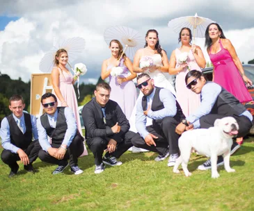 Wedding of the week: Nahdia Rose & Benjamin Tahau