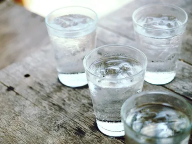 sparkling water