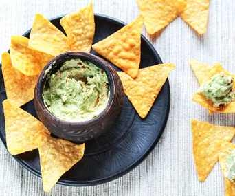 The healthiest choice in chips and dips