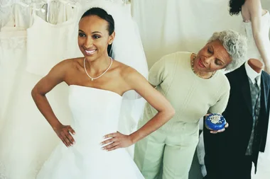 Wedding dress shopping