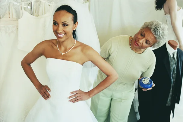 Wedding dress shopping