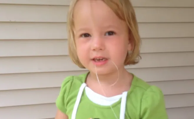 Little girl tooth