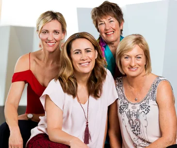 Susie Simcock, Jenny-May Clarkson, Anna Stanley and Allison Roe.