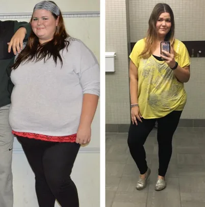 Weight loss woman