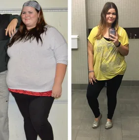 Weight loss woman
