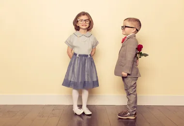 WATCH: Little boy steals diamond ring to propose to classmate