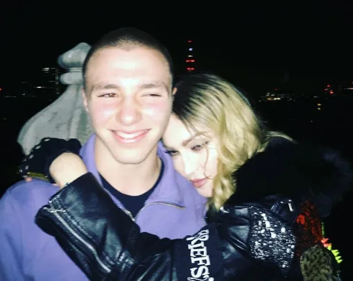 Madonna and Rocco