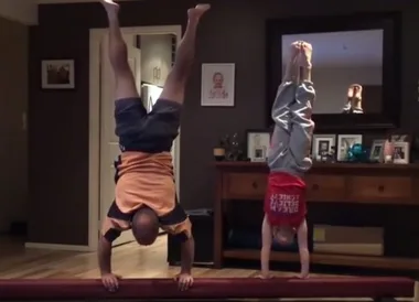 Gymnastic routine
